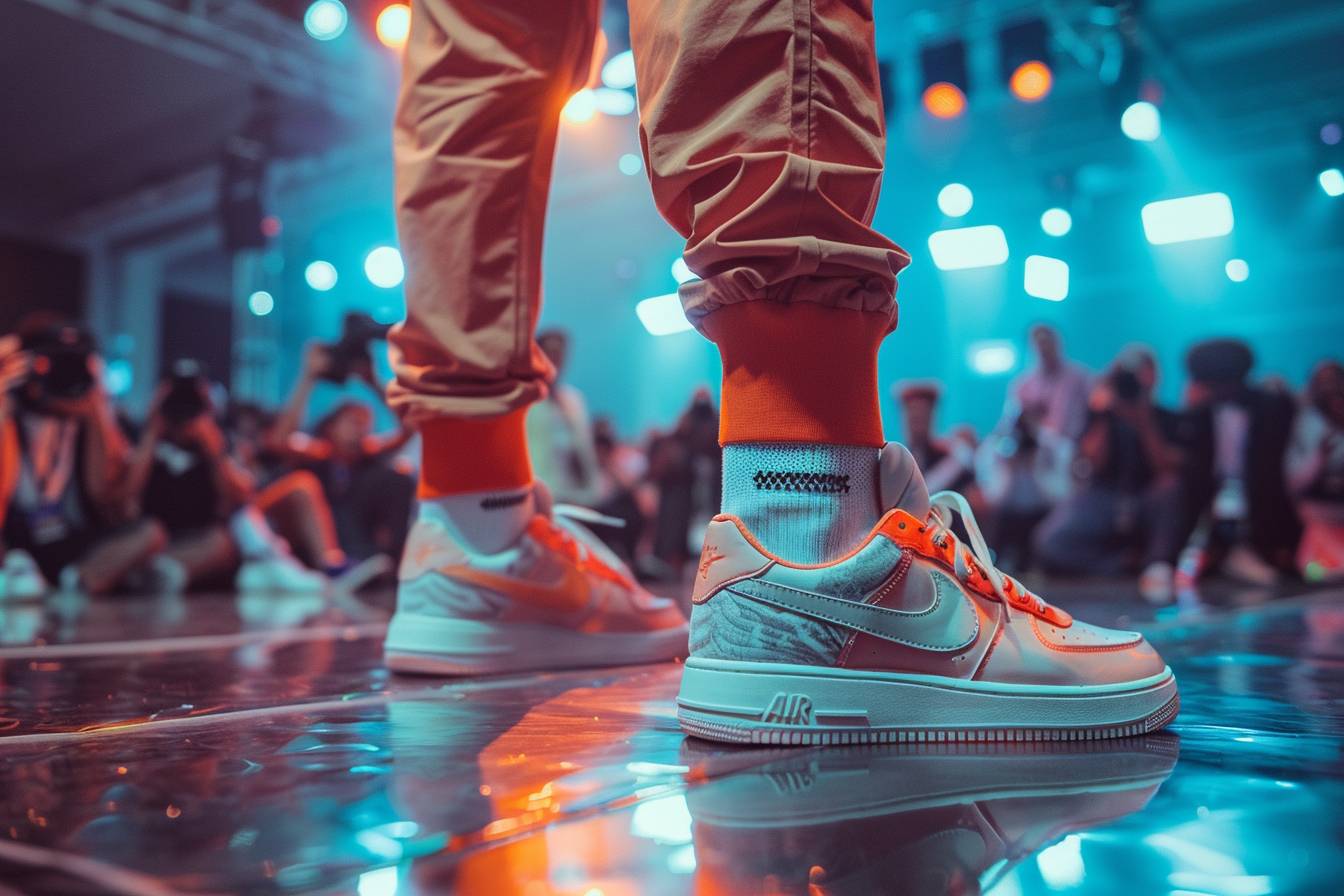 Qui fournit les chaussures de Nagui ?