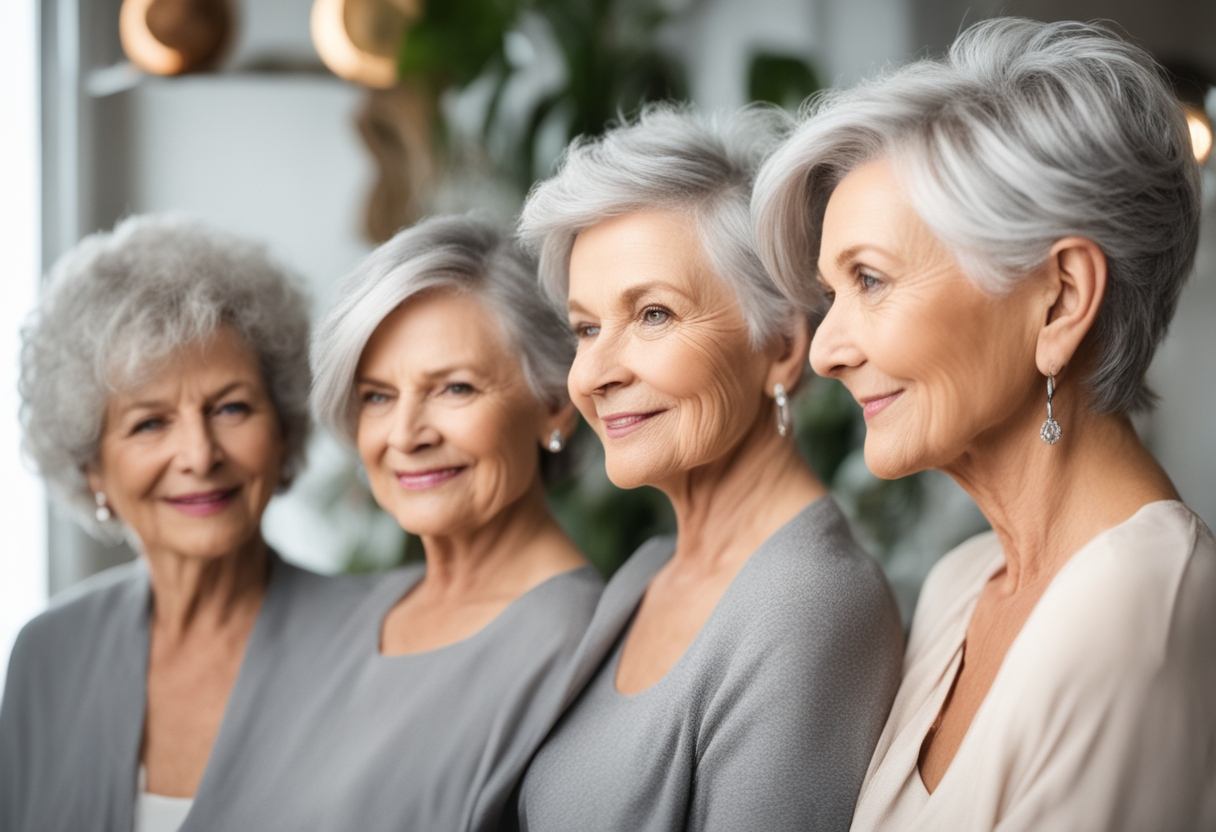 Coiffures femmes seniors