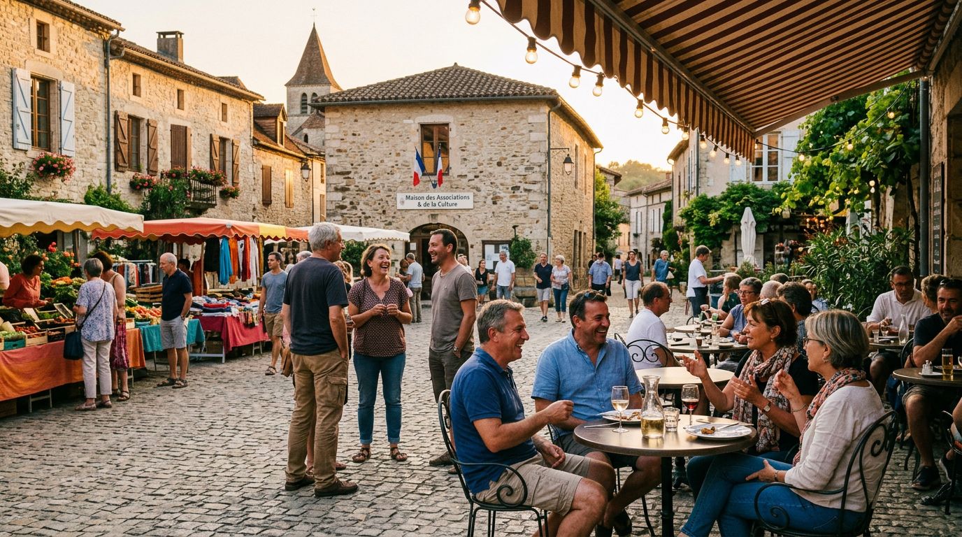 Associations, clubs sportifs, marchés, événements municipaux… Nos conseils pour recréer une vie sociale après un déménagement.
